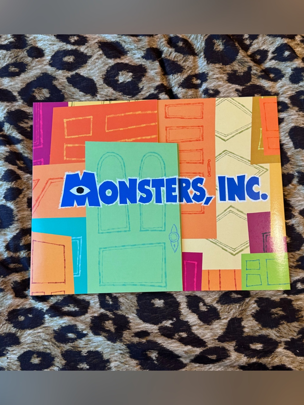 Vintage Disney Pixar Monsters, Inc. Exclusive Lithograph Portfolio Set!
